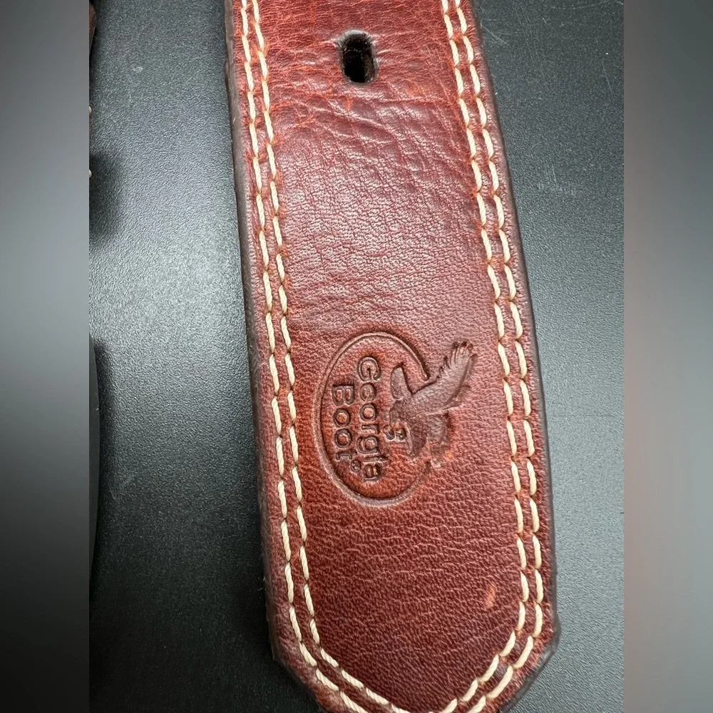 Georgia Boot Co Belt Mens Sz 50 Brown Genuine Leather